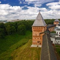 Kremlin: High Point of View ( Fortress ) Novgorod, Новгород