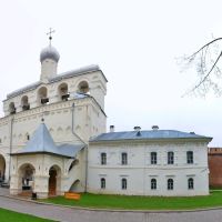 Звонница Софийского собора XV—XVIII в. - Belfry of the Sofia cathedral of the XV—XVIII century, Новгород