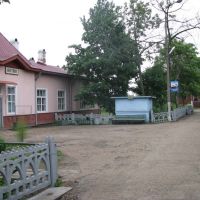 Railway station, Пестово