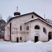 Старая Русса.Спасо-Преображенский монастырь. Церковь Сретения Господня, Старая Русса