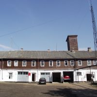 Пожарная,бывшая конюшня / Fire department, the former stables, Хвойное