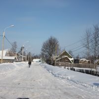 ул.Загородная зимой 2011г, Чудово