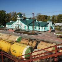 Moshkovo train starion, Мошково