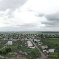Восточная панорама Черепаново с заброшенного элеватора (лето 2010), Черепаново