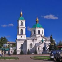 Omsk. Krestovozdvizhensky cathedral., Любинский