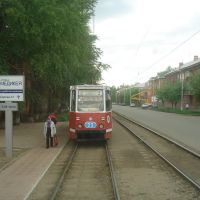 Ulitsa Serova Tram tracks, Любинский