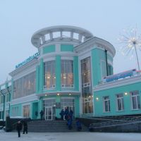 Пригородный жд вокзал. Омск, Любинский