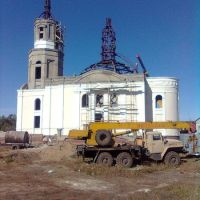 Строящаяся церковь, Одесское