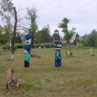 деревянные фигуры, Тюкалинск