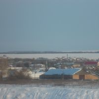Вид на центральную часть села, Асекеево