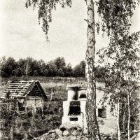 Здесь была деревня Михайловка. 1990г., Матвеевка