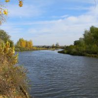 Река Юшатырь. Мост., Октябрьское