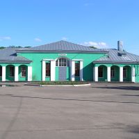 Глазуновский вокзал. Вид сзади (Glazunovskaja station. Back view), Глазуновка