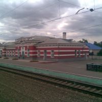 Вокзал, ст.Змиевка - вид с севера, Змиевка