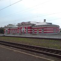 Вокзал, ст.Змиевка - вид с платформы №2, Змиевка