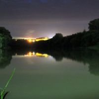 Река Ока июньской ночью., Орел