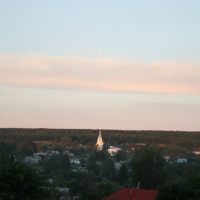 Sunset over Vadinsk. Monastery, Вадинск