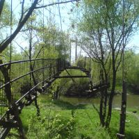 Заброшенный подвесной мост, Сердобск