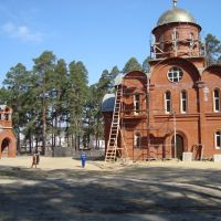 новая церковь(после пожара), Сосновоборск