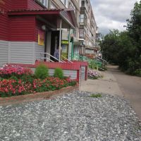 улица Советская летом, Верещагино