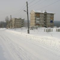 Гремячинск, улица Попова зимой, Гремячинск