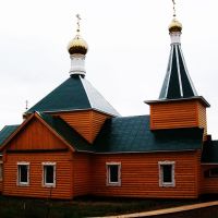 Отреставрированная церковь в Кочёво., Кочево