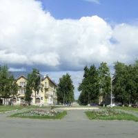 Площадь перед д/к Гознак, Краснокамск