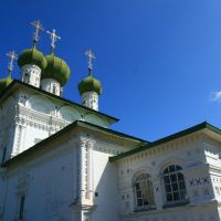 Nicolskaya Church founded in 1705 in the Nyrob village., Ныроб