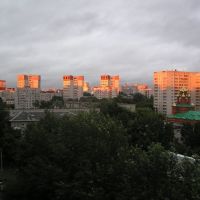 Perm, sunset .Пермь, закат, Пермь
