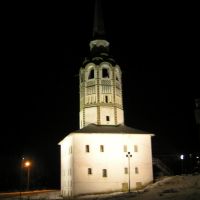Колокольня ночью, Соликамск