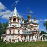 Bogoyavlenskaya Church in Solikamsk city., Соликамск