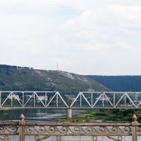 Вид с моста в городе Чусовой, Чусовой