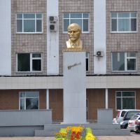 Monument to Lenin in Arsenyev town, Арсеньев