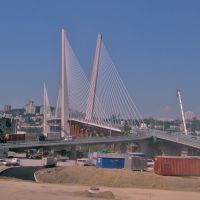 Владивосток.Мост через бухту Золотой Рог/Bridge over Golden Horn bay, Владивосток