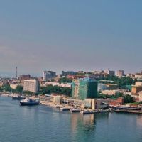 Владивосток.Вид на город с моста/View to the city from the bridge. Для Нади, Владивосток