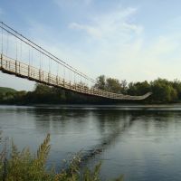 висячий мост новокрещенка, Новопокровка