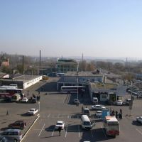автовокзал г. Уссурийск, вид с крыши ГУМа, Уссурийск