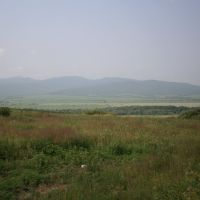 летний пейзаж.вид с дороги на горный хутор, Черниговка