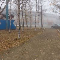 Осень. Утро. Туман (ПУ-52 ул.Ленинская), Черниговка