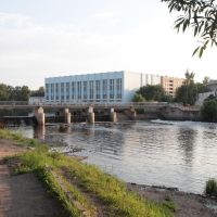 Великие Луки. Плотина на реке Ловать. The dam on the river Lovat, Великие Луки