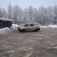 14-01-2010, Saint Petersburg - Vitibsk road. 600 km. Coffee stop., Заплюсье