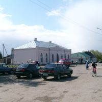 The central area and autostation, Опочка