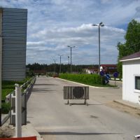 Pechory, border with Estonia, Печоры