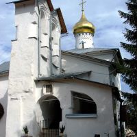 Pskovo-Pechersky a monastery. Nikolsky church., Печоры
