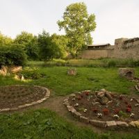 Garden in the castle  Сад в крепости, Порхов