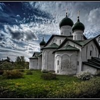 Church of Epiphany s Zapskovya, Pskov. Russia, Псков