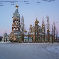 Церковь Зимой. Church in winter, Большая Мартыновка