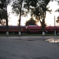 Красный поезд, Каменоломни
