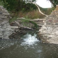 Breaking of a dam, Куйбышево