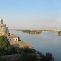 River Don. Rostov-on-Don, Ростов-на-Дону